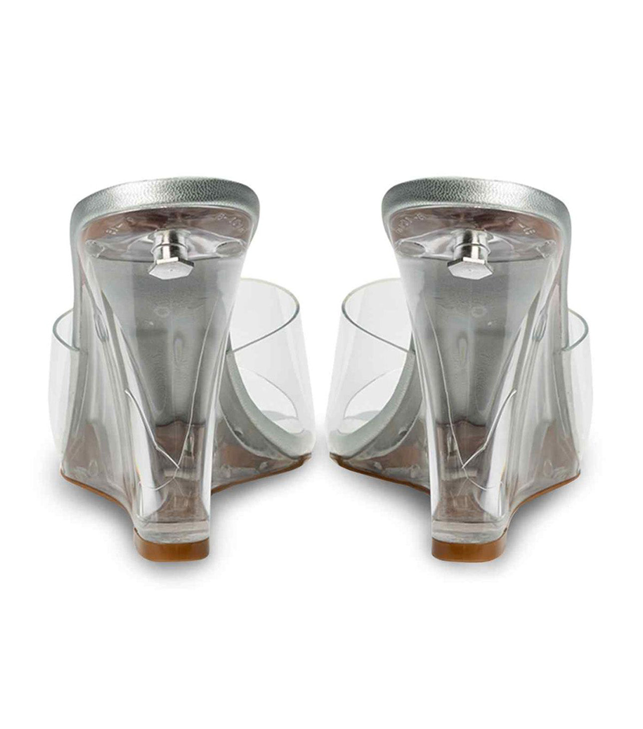 Alessi Clear Vinylite/Silver Wedges