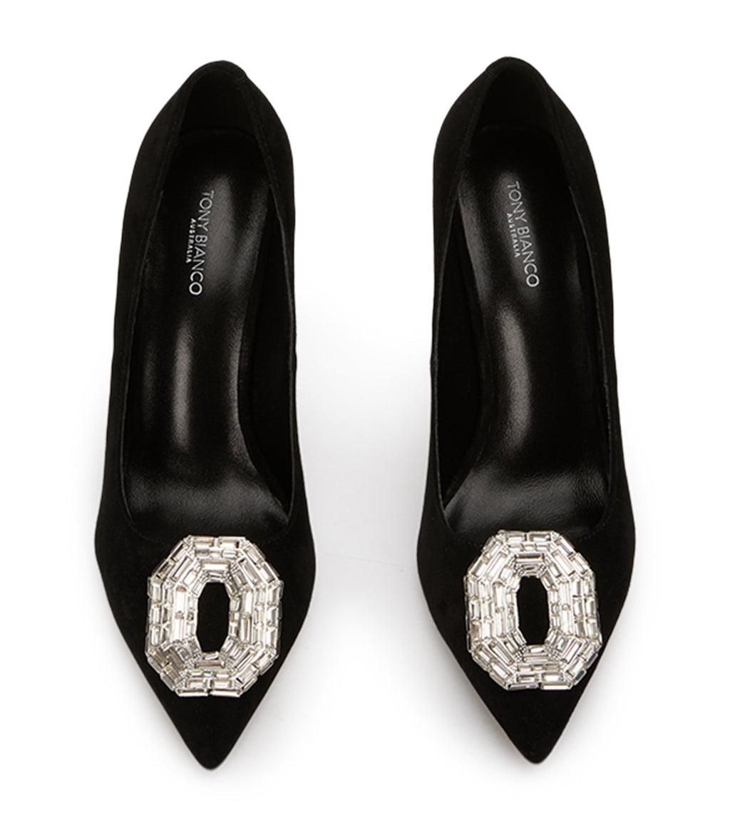 Alison Black Suede