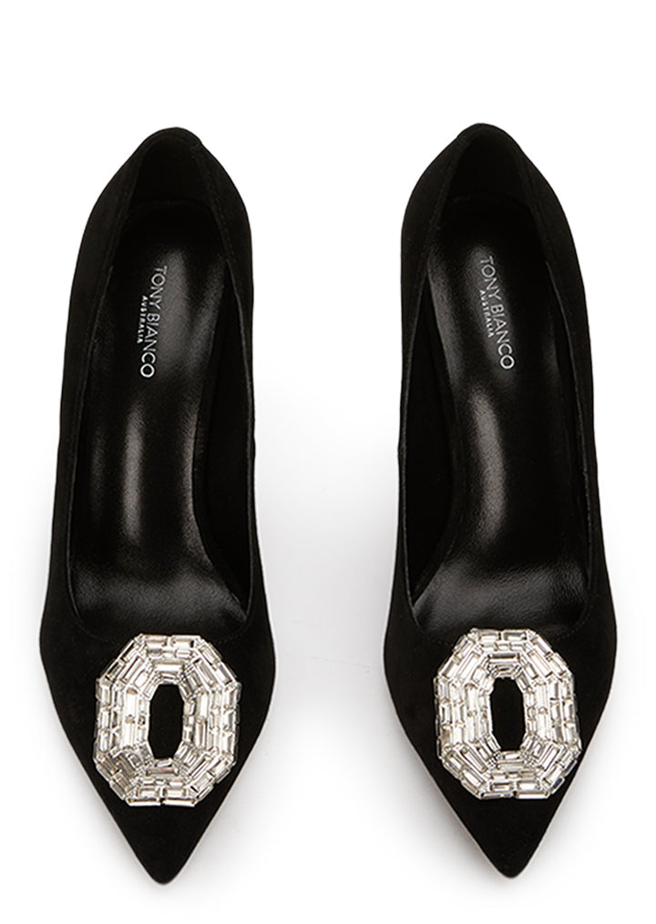 Alison Black Suede