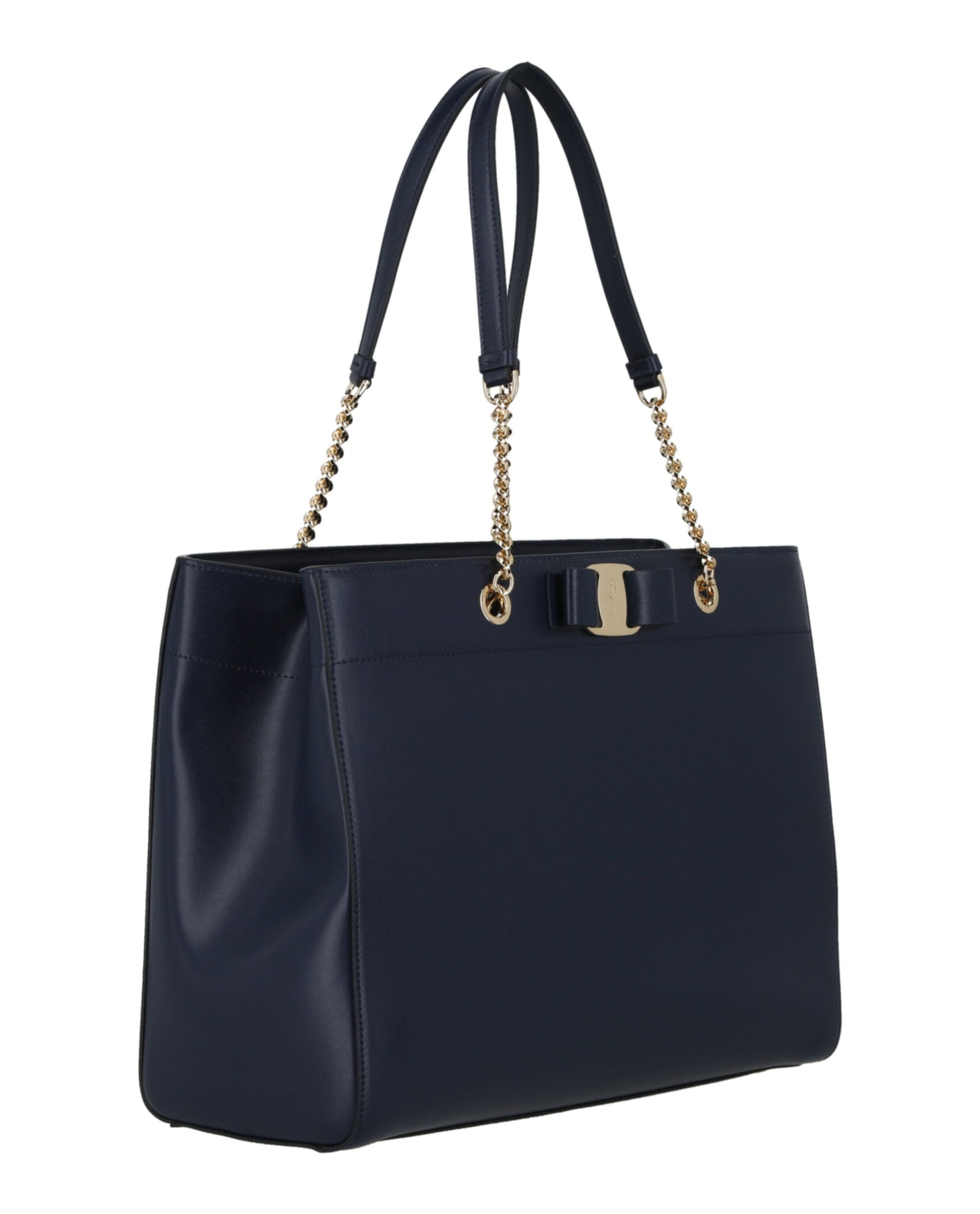 Vara Bow Smooth Leather Shoulder Bag