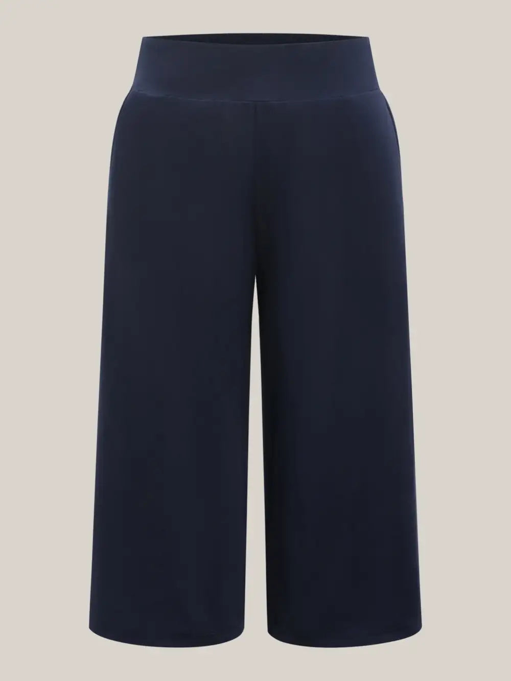 Wide Waistband Pockets Loungewear Bottoms