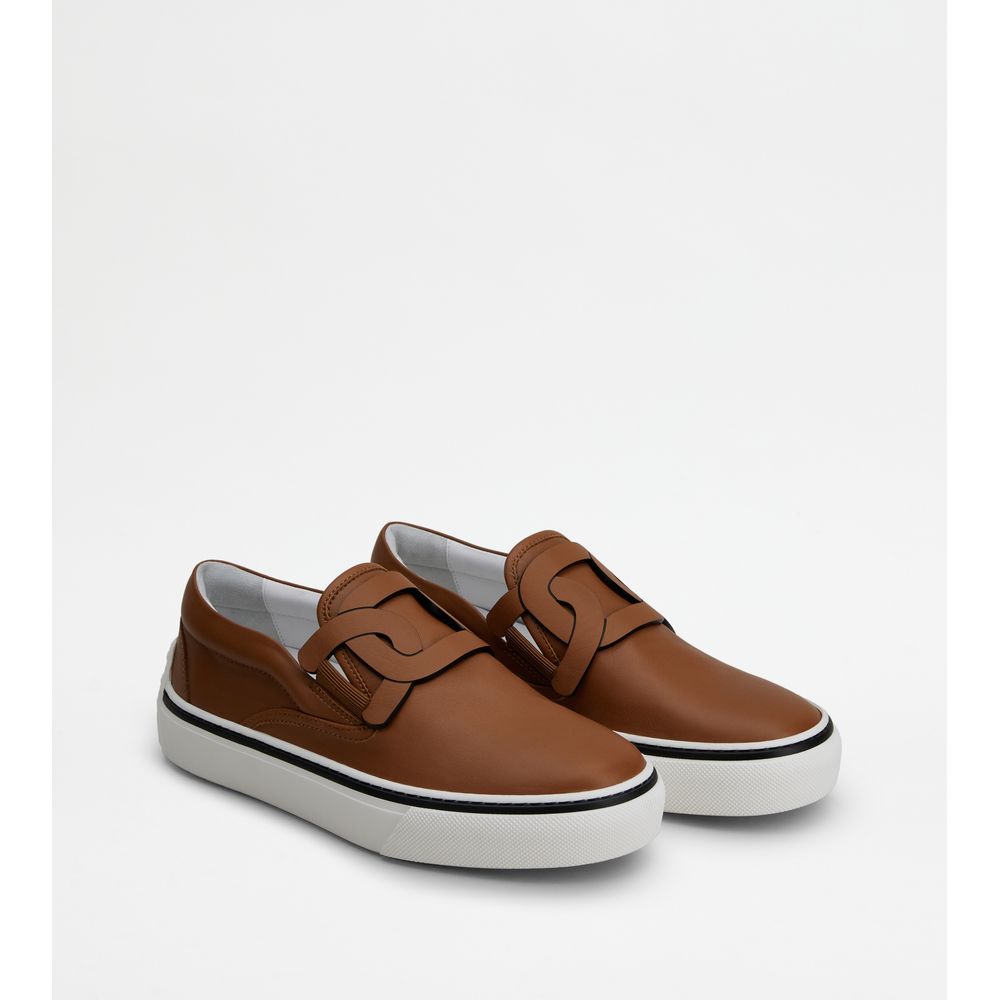 Tod's Slip On Shoes in Leather