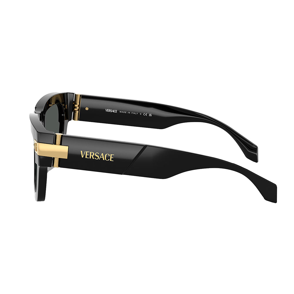 Versace  VE 4464 GB1/87 52mm Unisex Rectangle Sunglasses