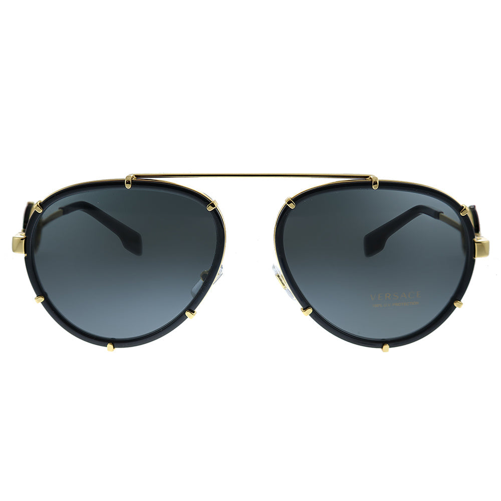 Versace  VE 2232 143887 Womens Aviator Sunglasses