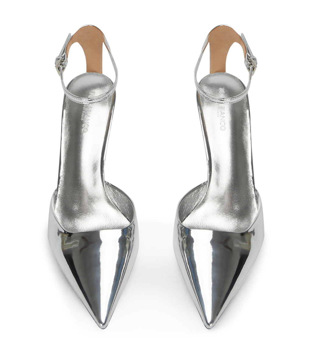 Bella Silver Shine Heels