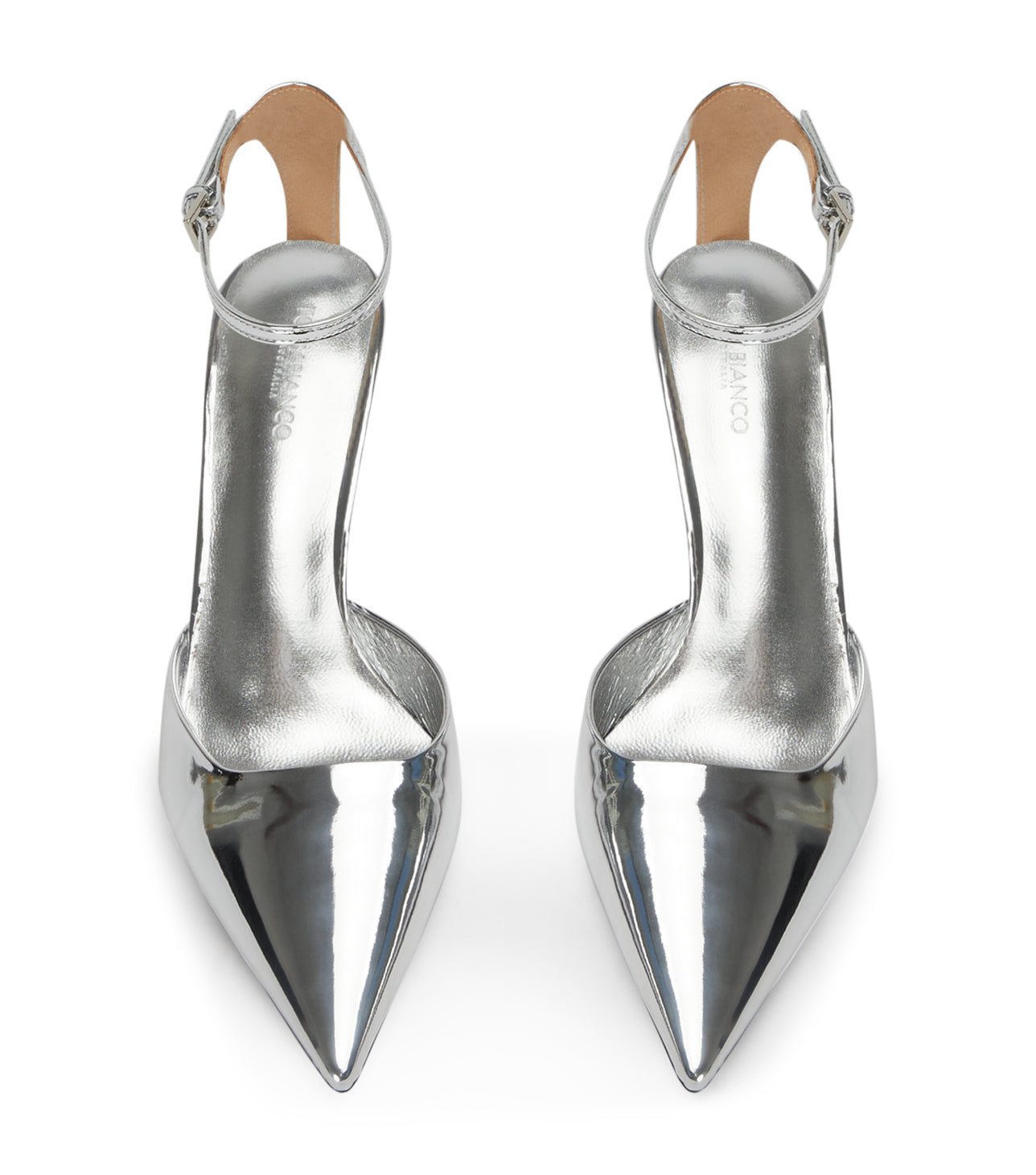 Bella Silver Shine Heels