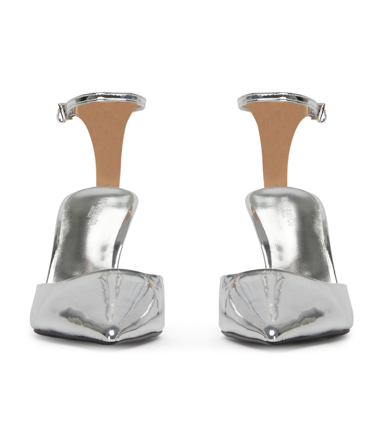 Bella Silver Shine Heels