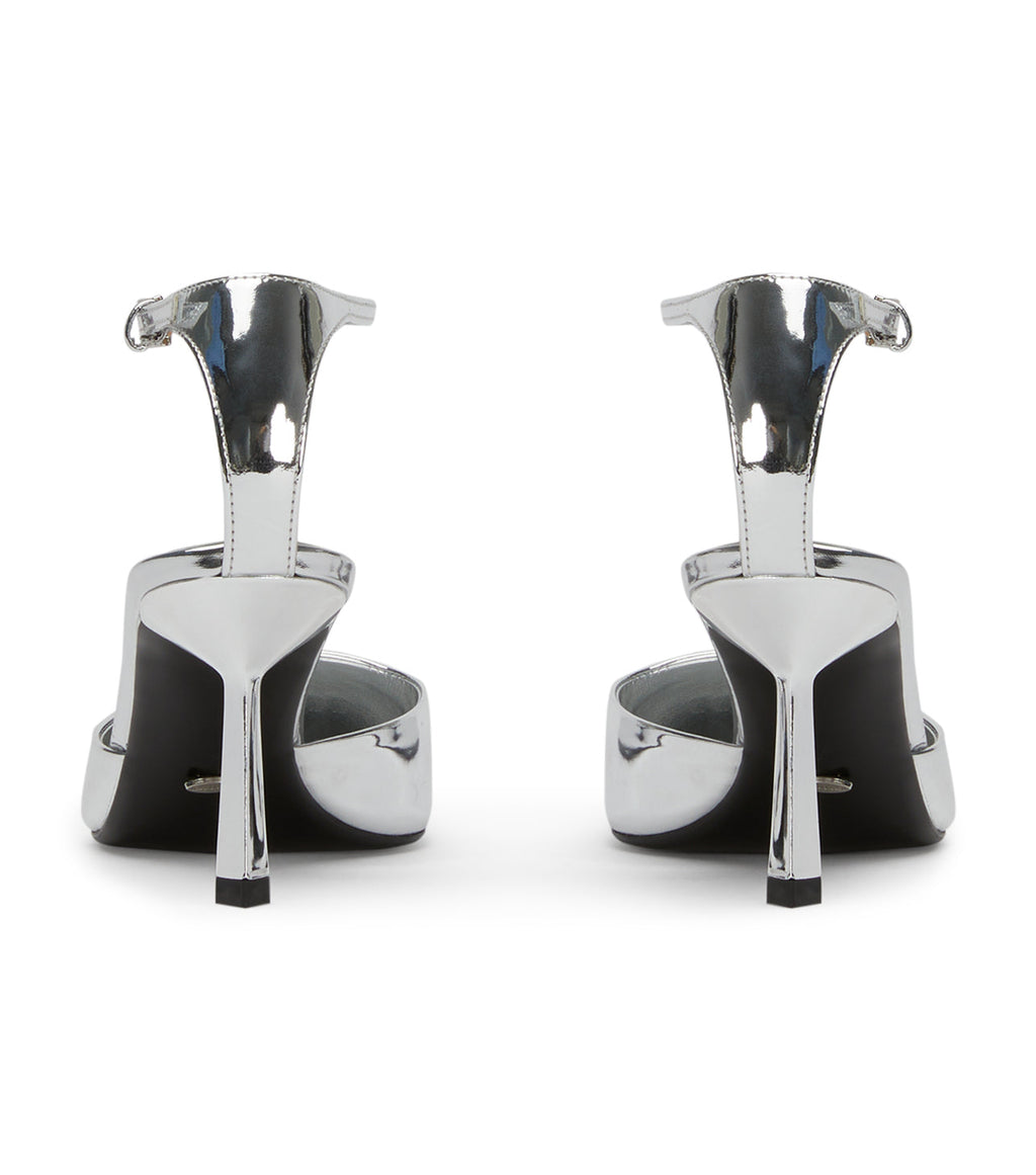 Bella Silver Shine Heels