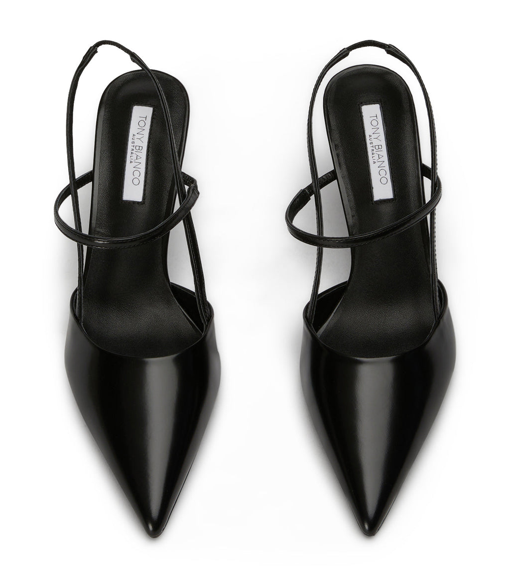 Belle Black Hi Shine