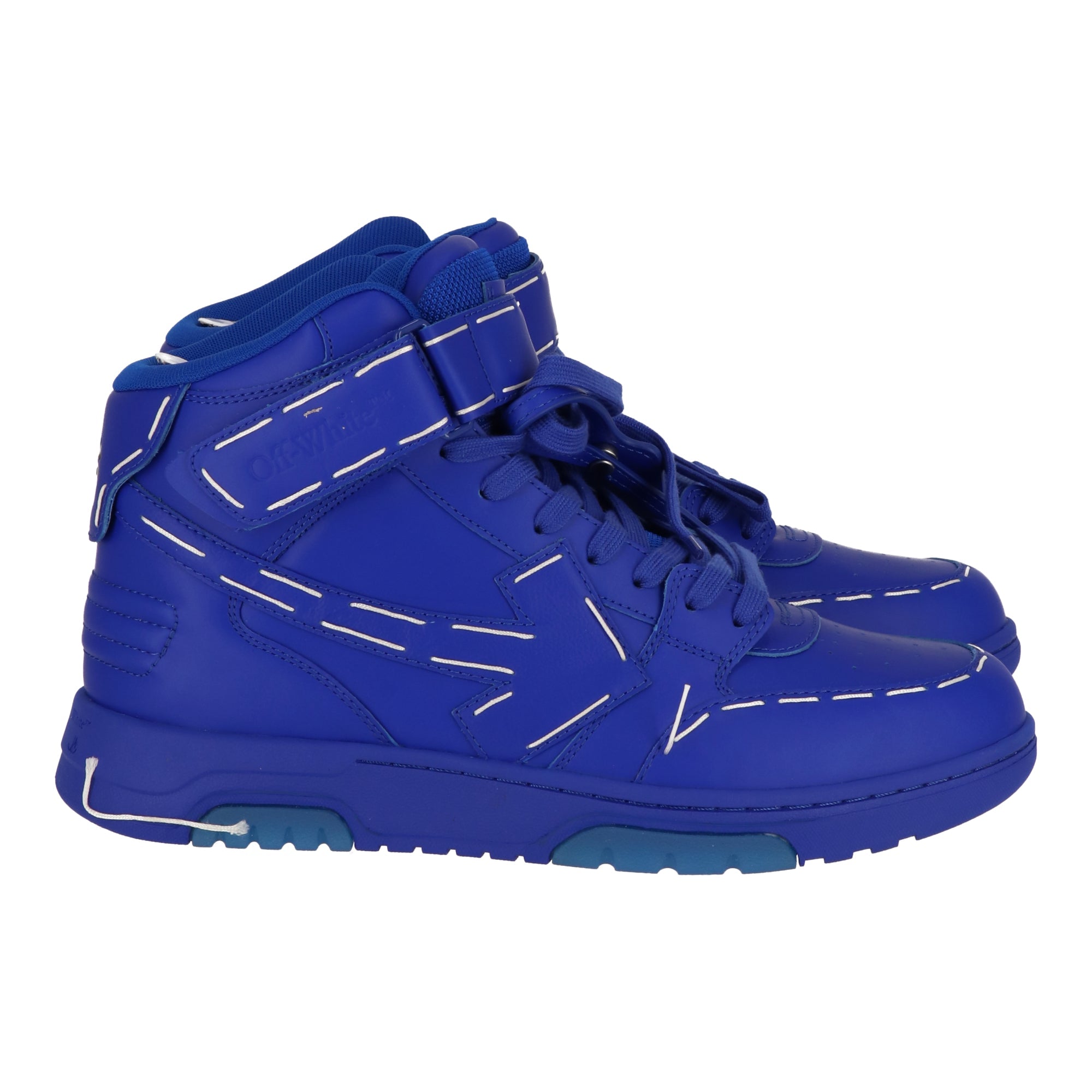 Off White Mens Dark Blue Sneaker