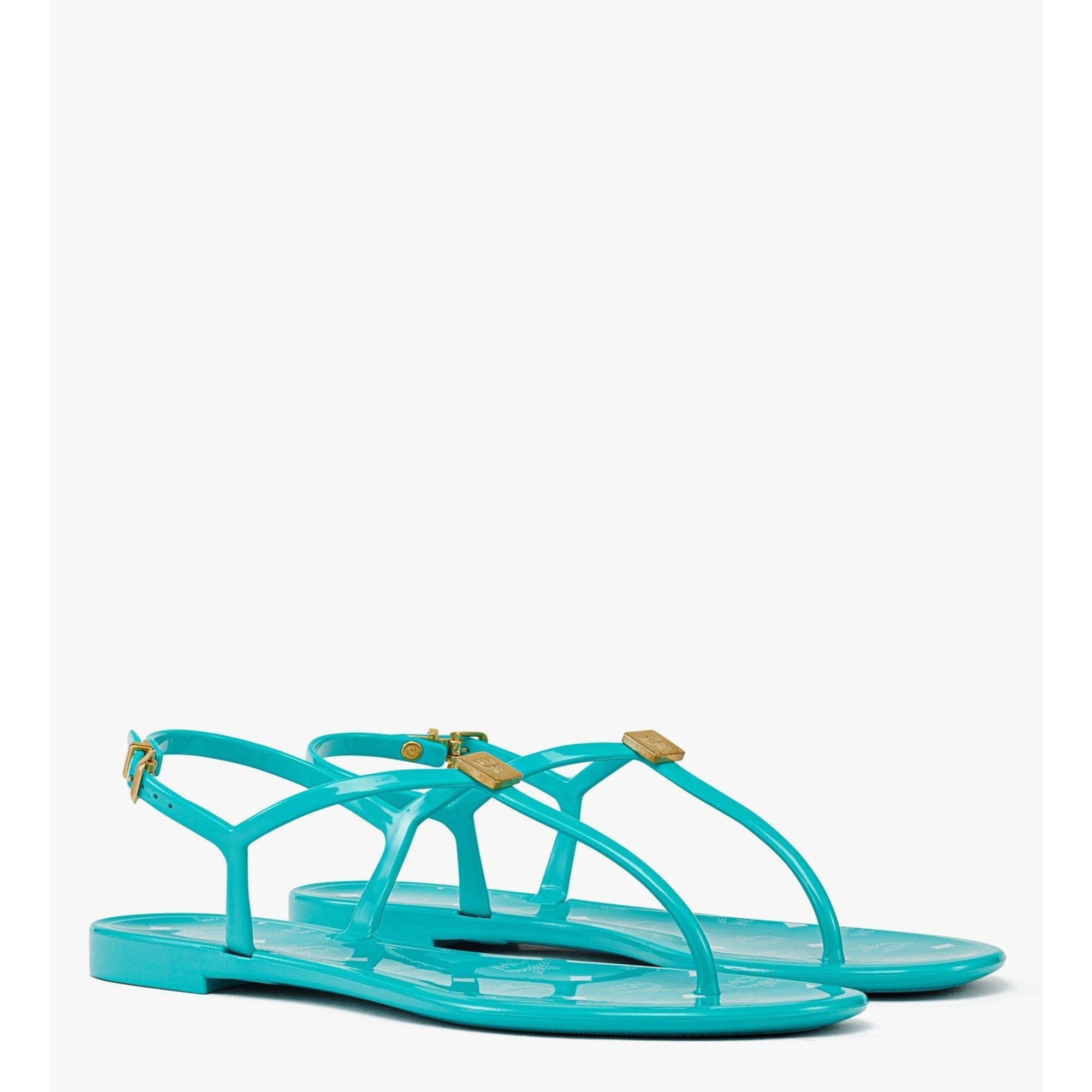 Monogram Jelly Sandals