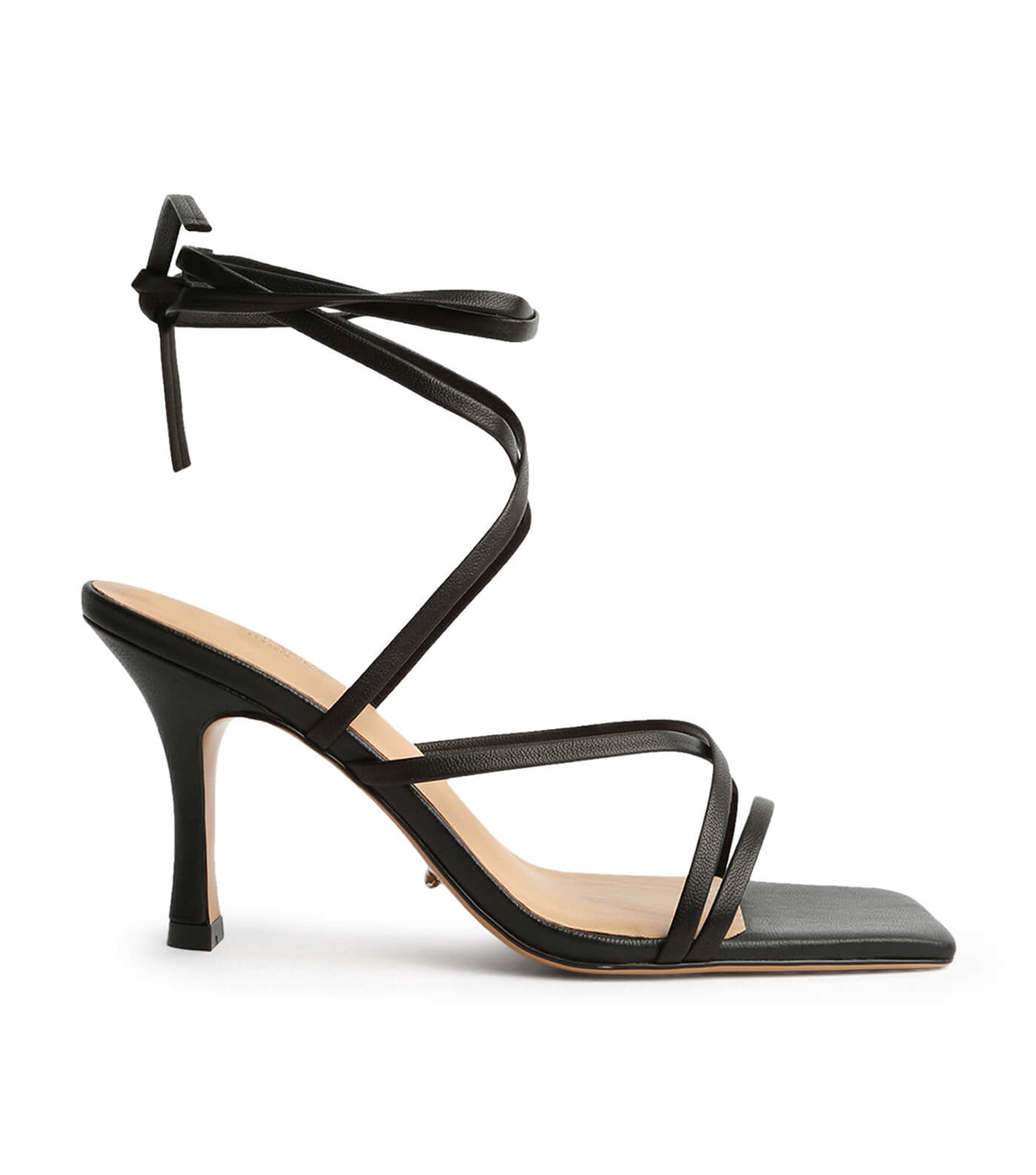Caden Black Sheep Nappa Heels
