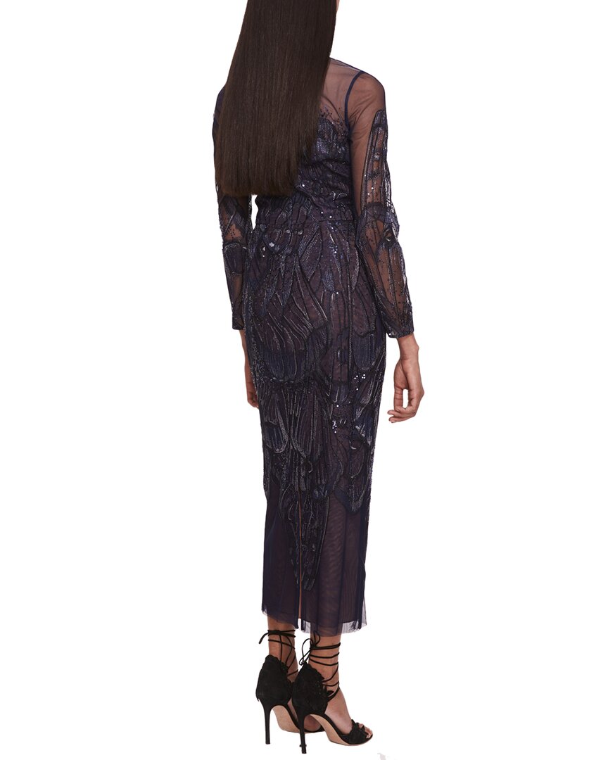 Marchesa Notte Midi Dress