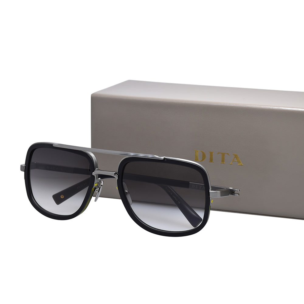 Dita MACH-S DT DTS412-A-02 Unisex Aviator Sunglasses