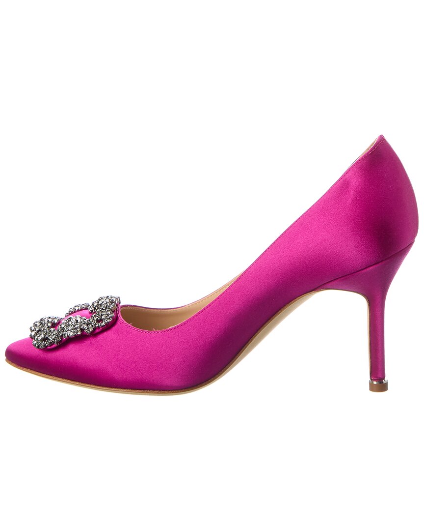 Manolo Blahnik Hangisi 90 Satin Pump
