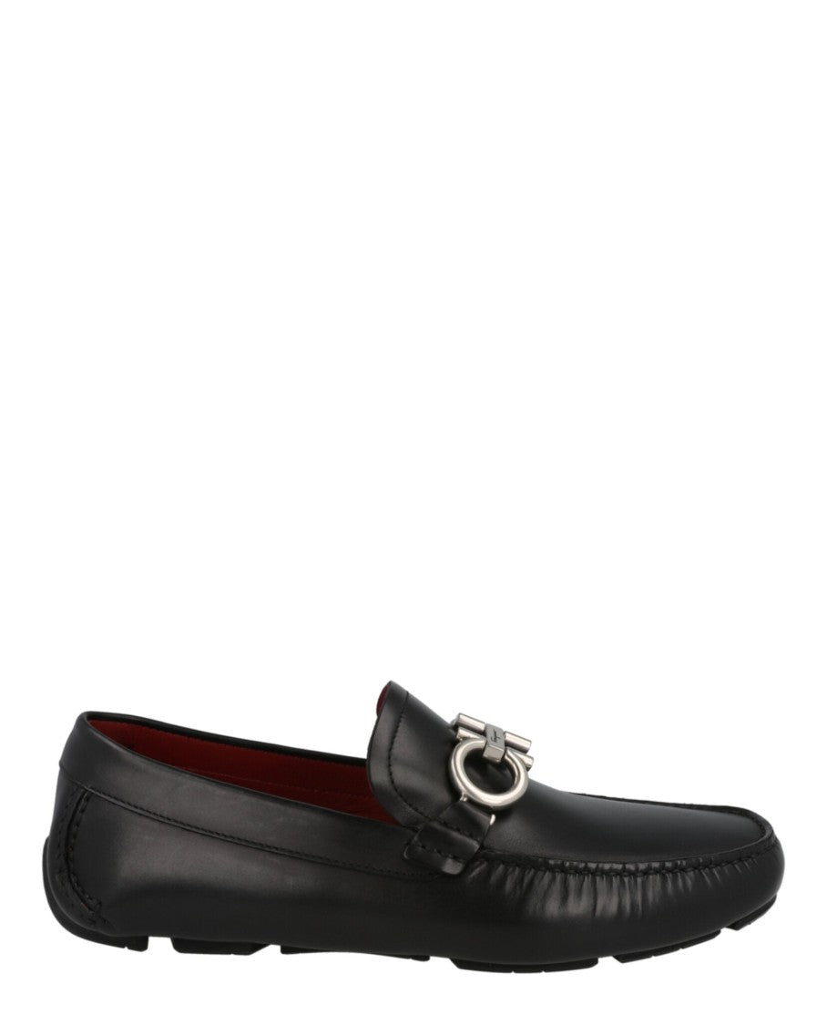 Switch Black Calfskin Leather Slip-On Loafer