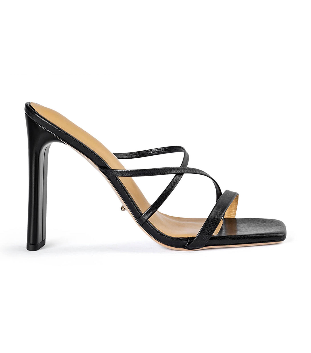 Fior Black Kid Heels