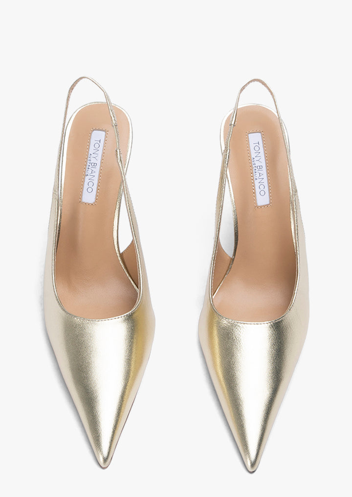 Nappa métallisé Ivy Gold