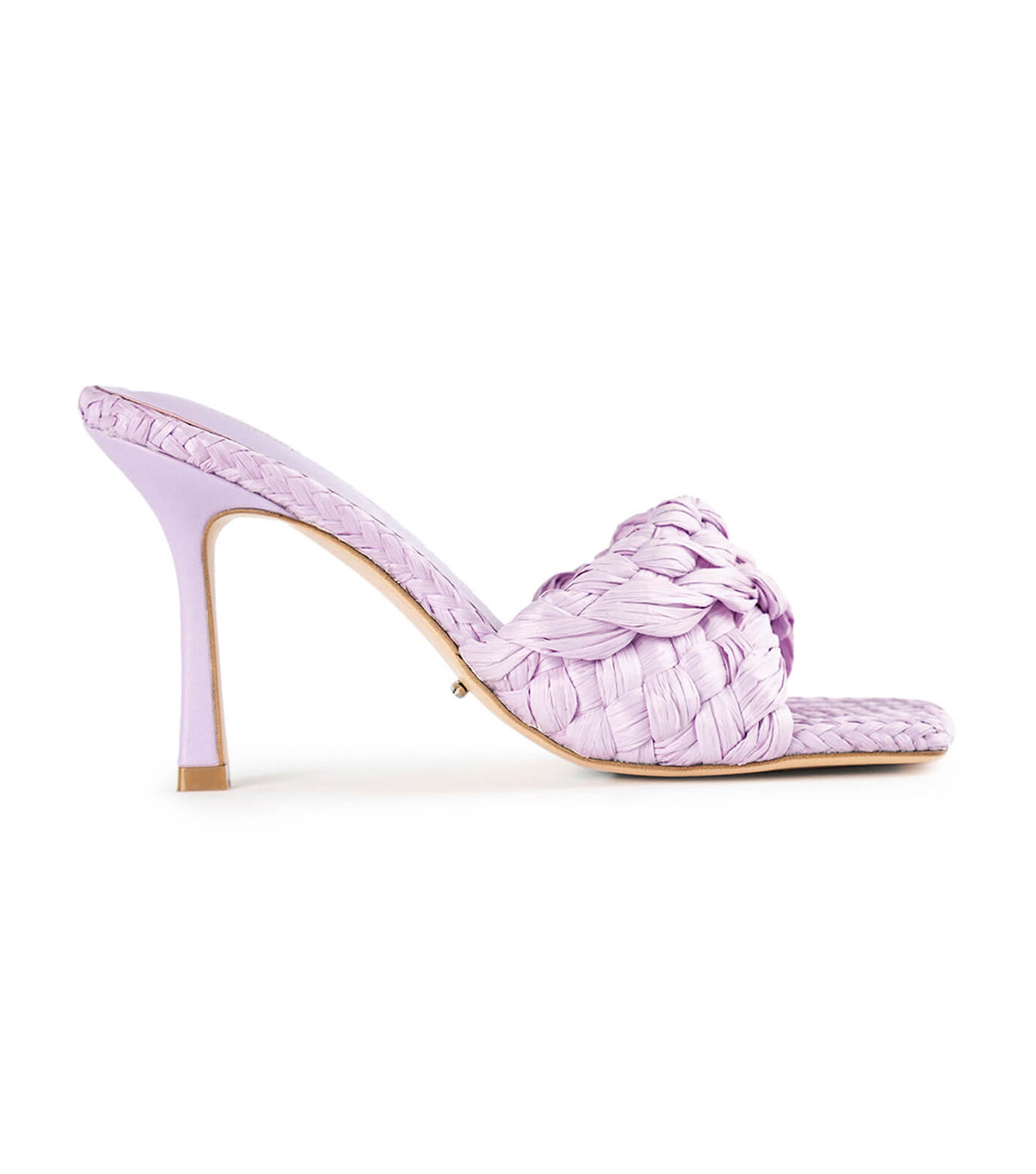 Lourdes Lilac Raffia Heels