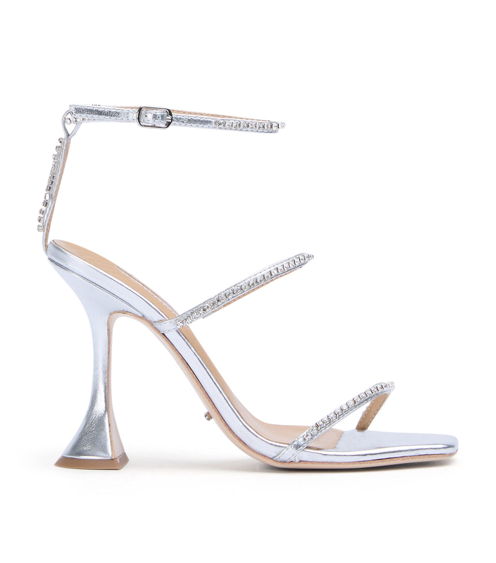 Shy Silver Nappa Metallic