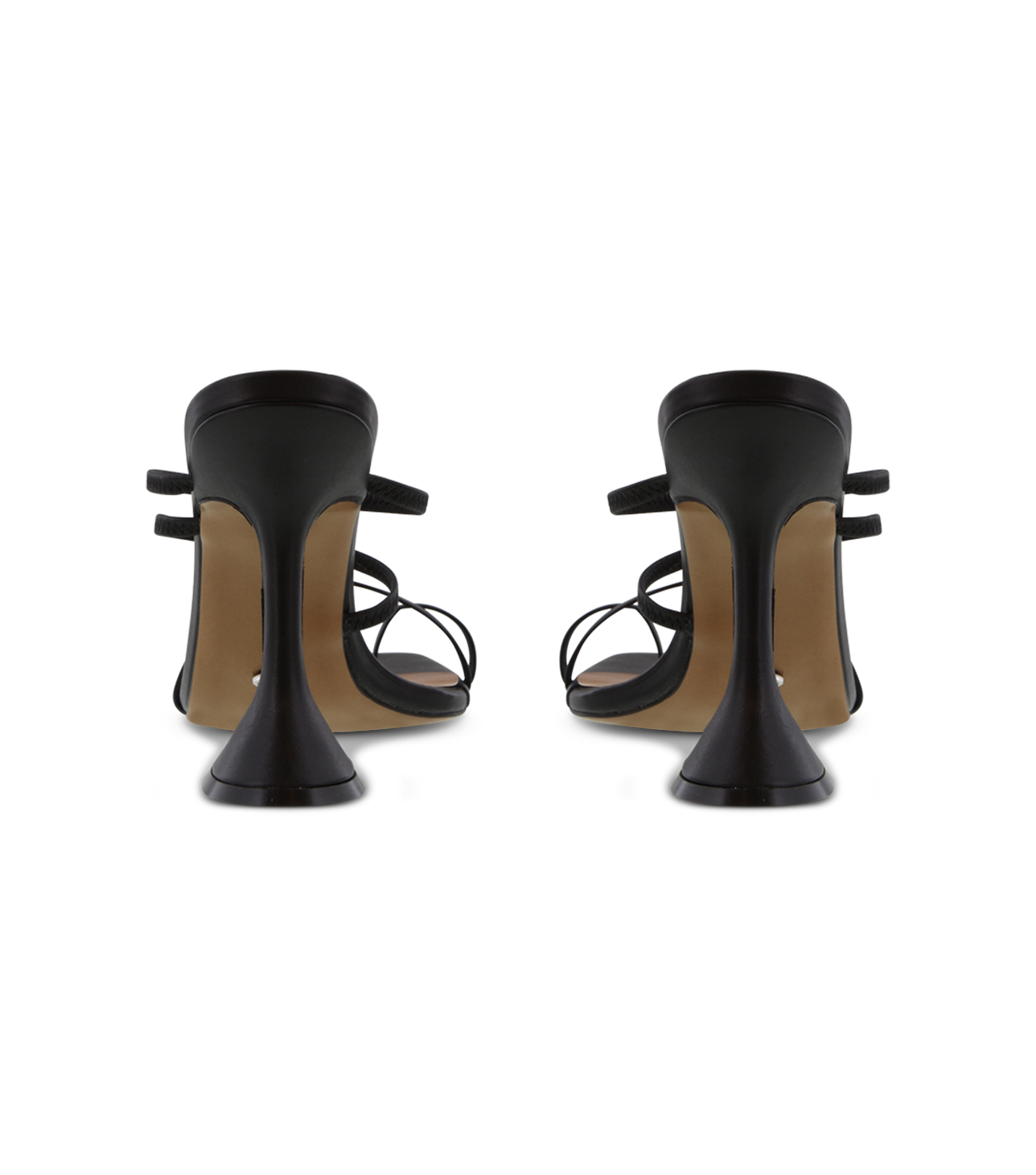 Stellar Black Capretto Heels